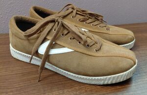 Tretorn Nylite Plus Suede Men's Lace Up Sneakers Size 9M